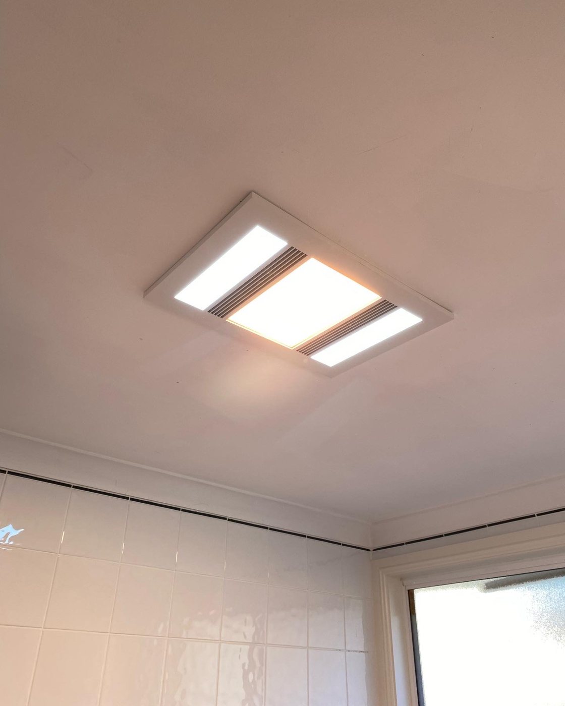 Bathroom Heat & Light Upgrade by Wombat Power Services