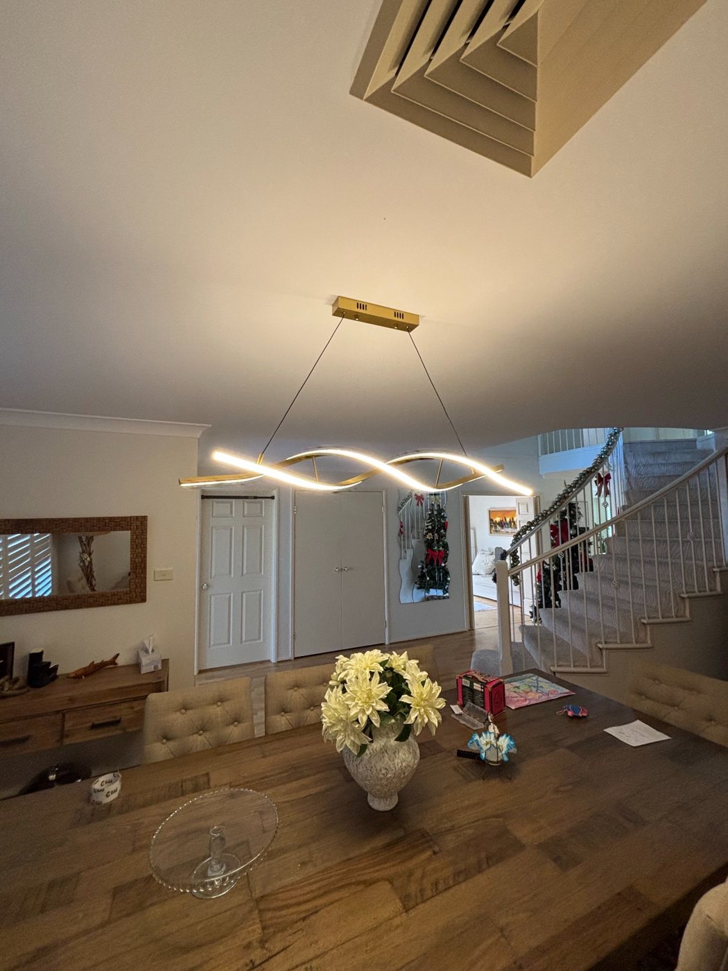 Dining Feature Light by Wombat Power Services
